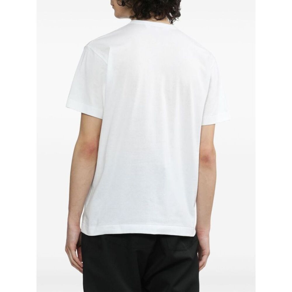 Comme Des Garçons Play Women Cotton T-Shirt - Picture 6 of 6